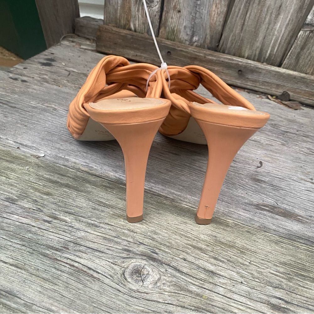 Carvela Guava Knotted Stiletto Heel Leather Mules size 38 - Picture 5 of 9